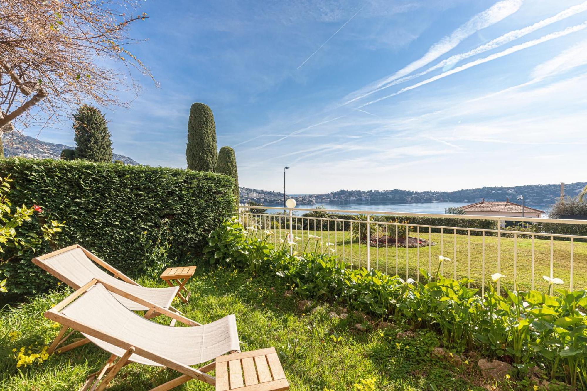 2 Bdr Villefranche-Sur-Mer Sea View Parking And Swimming Pool Exterior photo